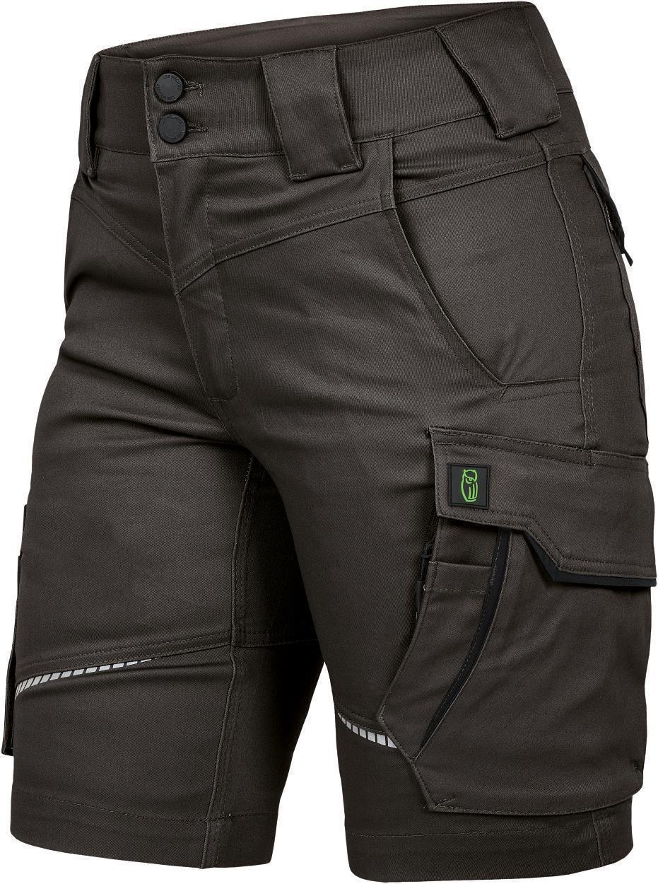 Damen-Shorts FLXDK28 Flex Line in Anthrazit/Schwarz, Gr. 52 von Leibwächter
