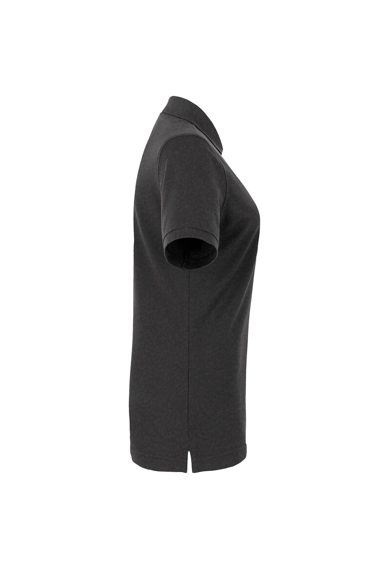 HAKRO 216 Damen Poloshirt MIKRALINAR® in Karbongrau, Größe 6XL