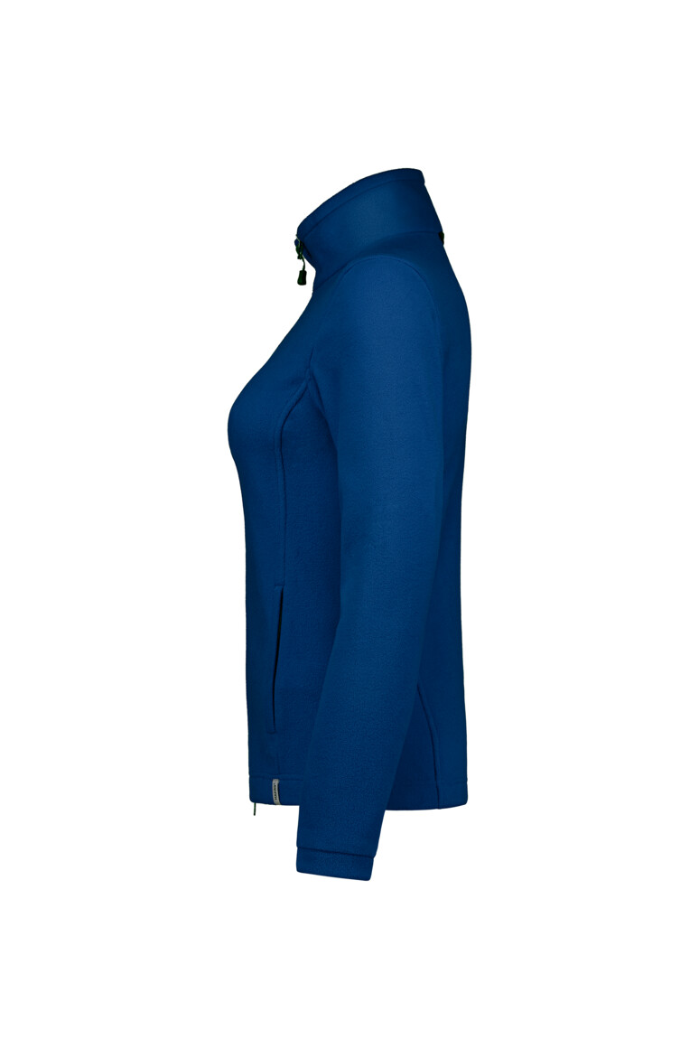 HAKRO 246 Damen Fleecejacke ECO GRS in Royalblau, Größe 6XL