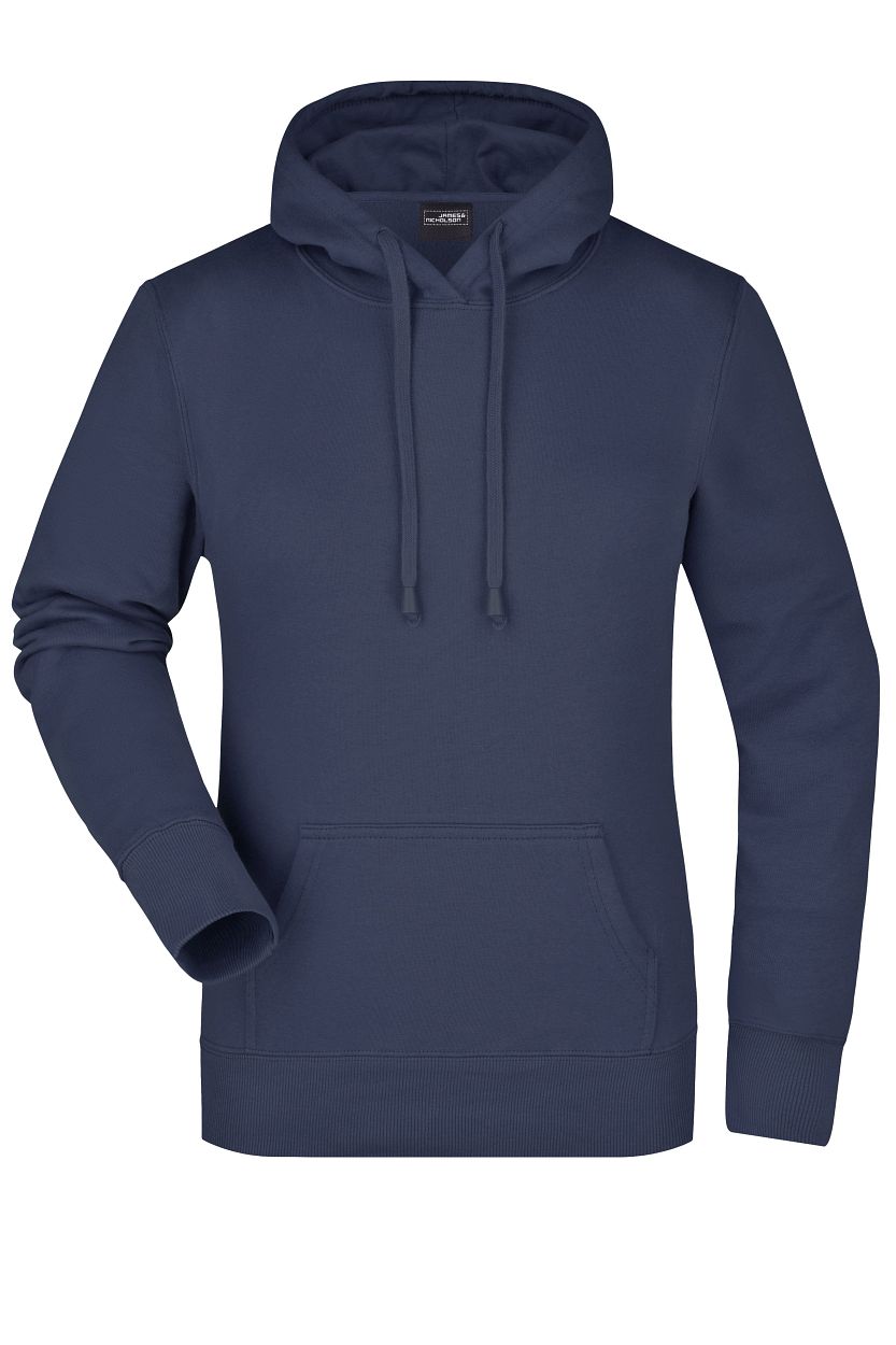 Ladies' Hooded Sweat "JN051" in Navy, Größe 2XL - Daiber