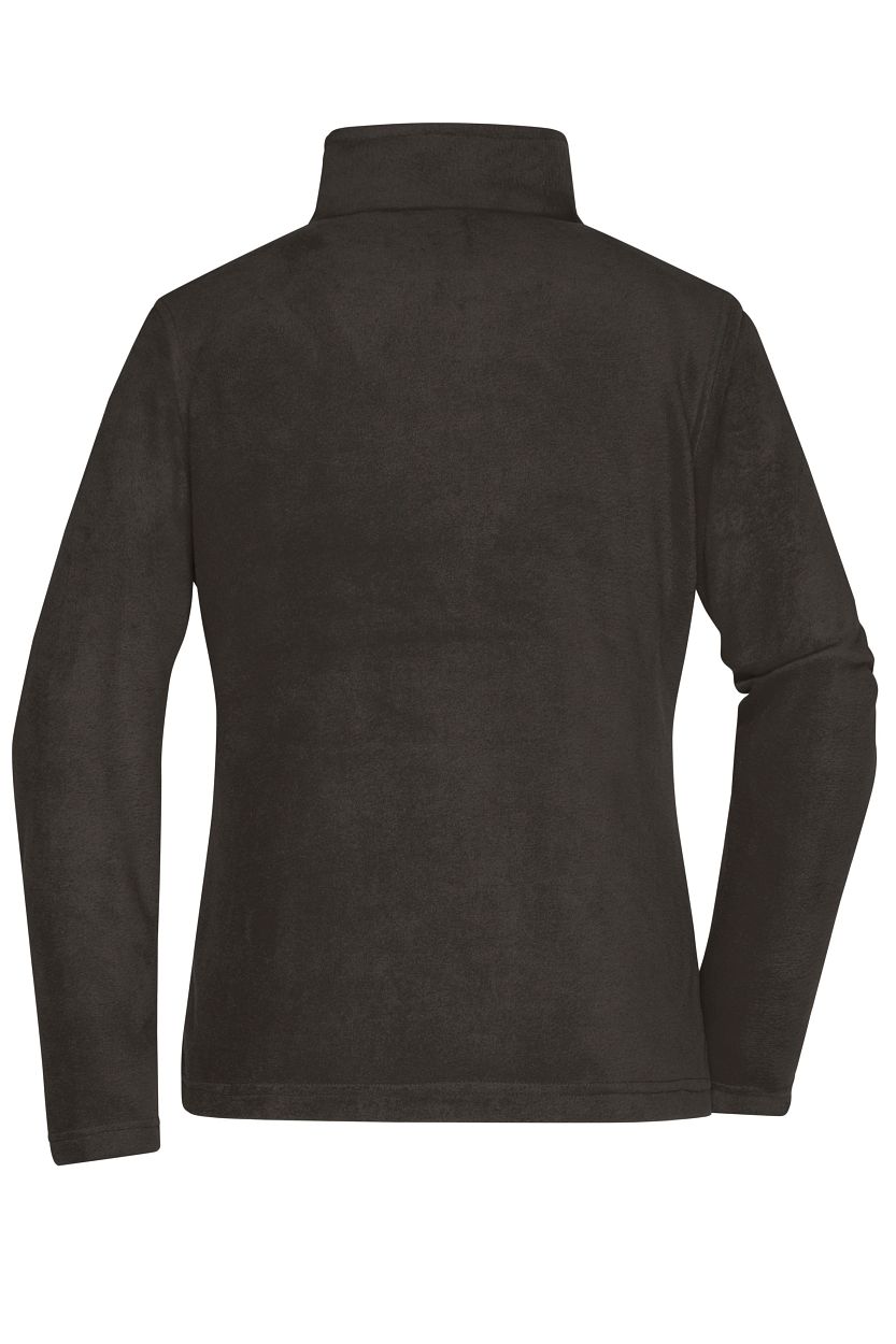 Ladies' Fleece Jacket "JN781" in Dark-Grey, Größe 3XL - Daiber