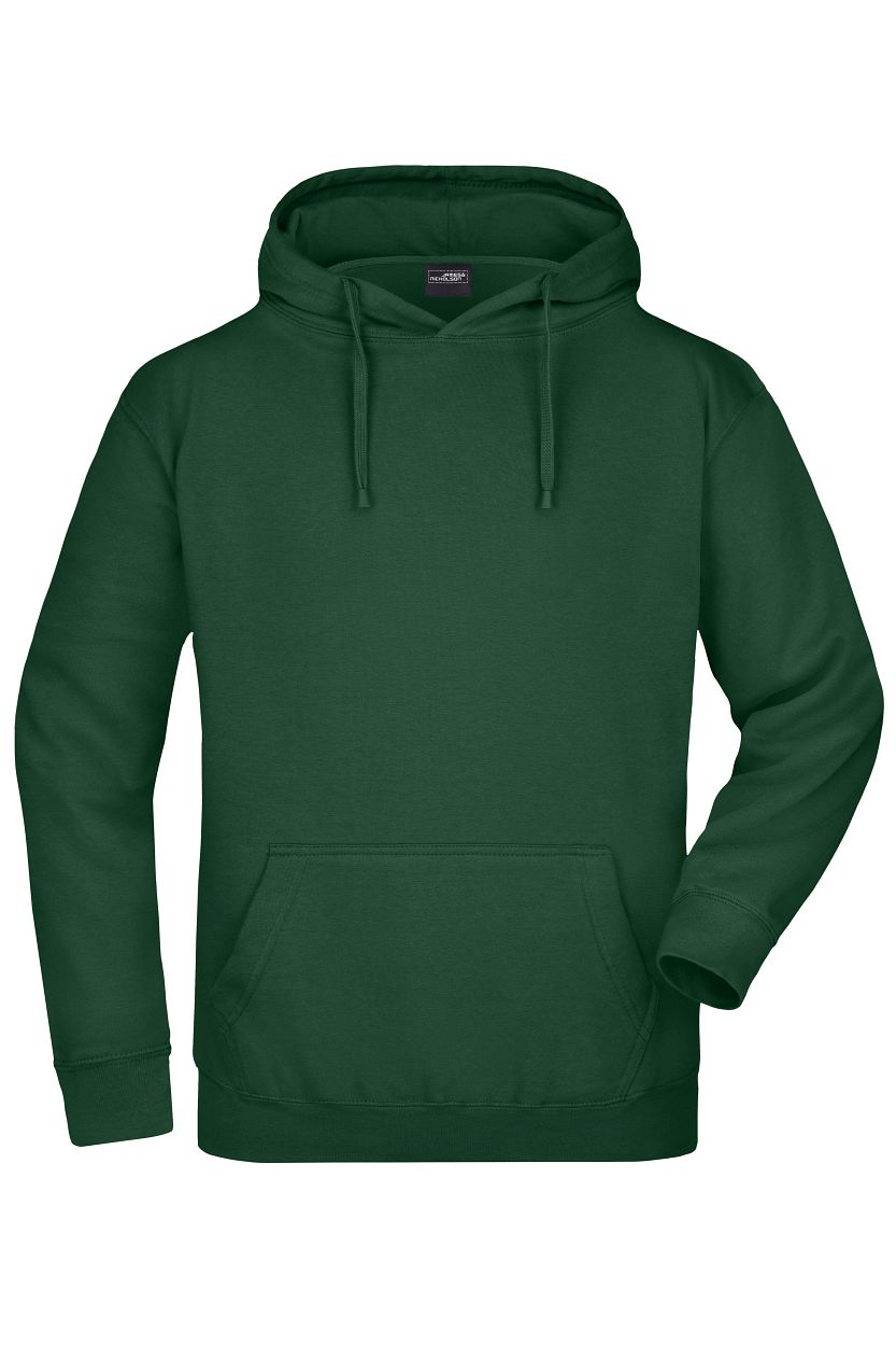 Hooded Sweat "JN047" in Dark-Green, Größe 3XL - Daiber