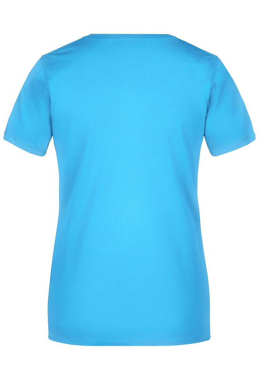 Ladies' Basic-T "JN901" in Aqua, Größe 3XL - Daiber
