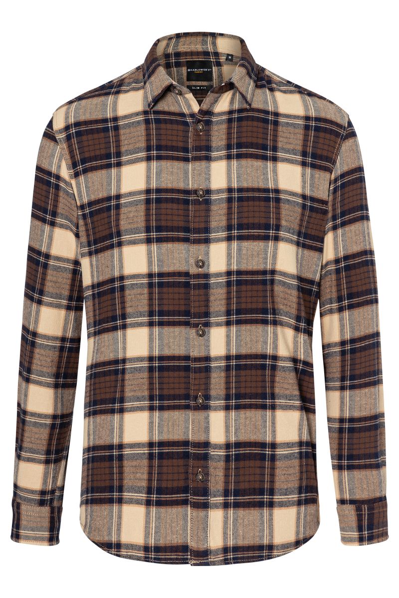 Herren Karohemd Urban-Trend Größe XL in Sahara von Karlowsky