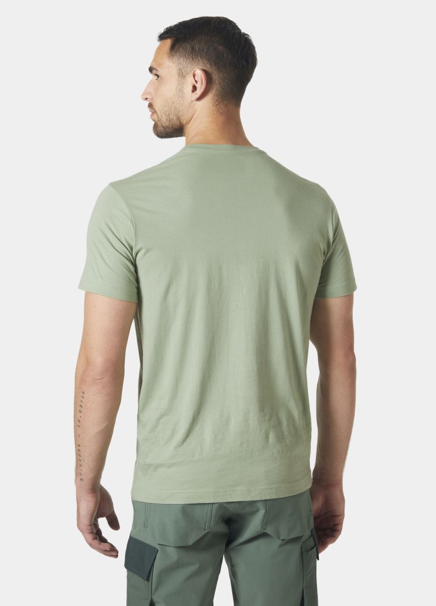 T-Shirt Logo in Jade, Gr. 4XL von Helly Hansen Workwear