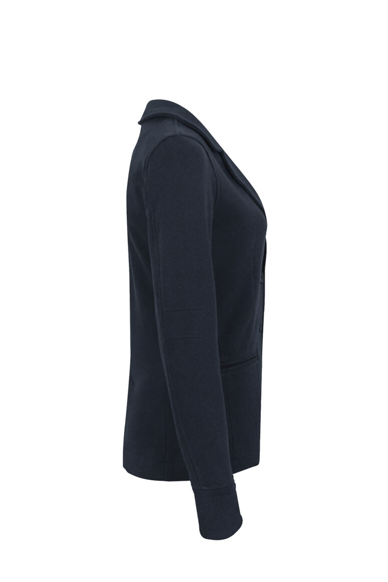 HAKRO 260 Damen Sweatblazer Premium in Tinte, Größe 3XL