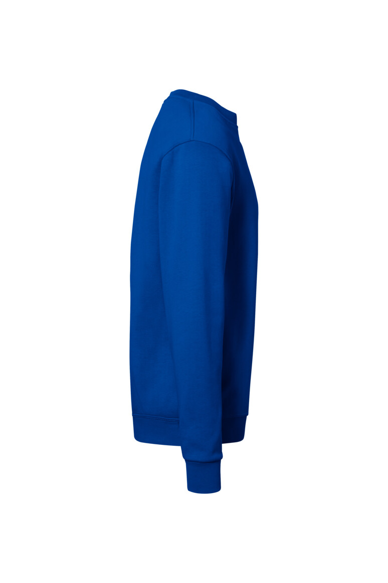 HAKRO 570 Sweatshirt Bio-Baumwolle GOTS in Royalblau, Größe 6XL