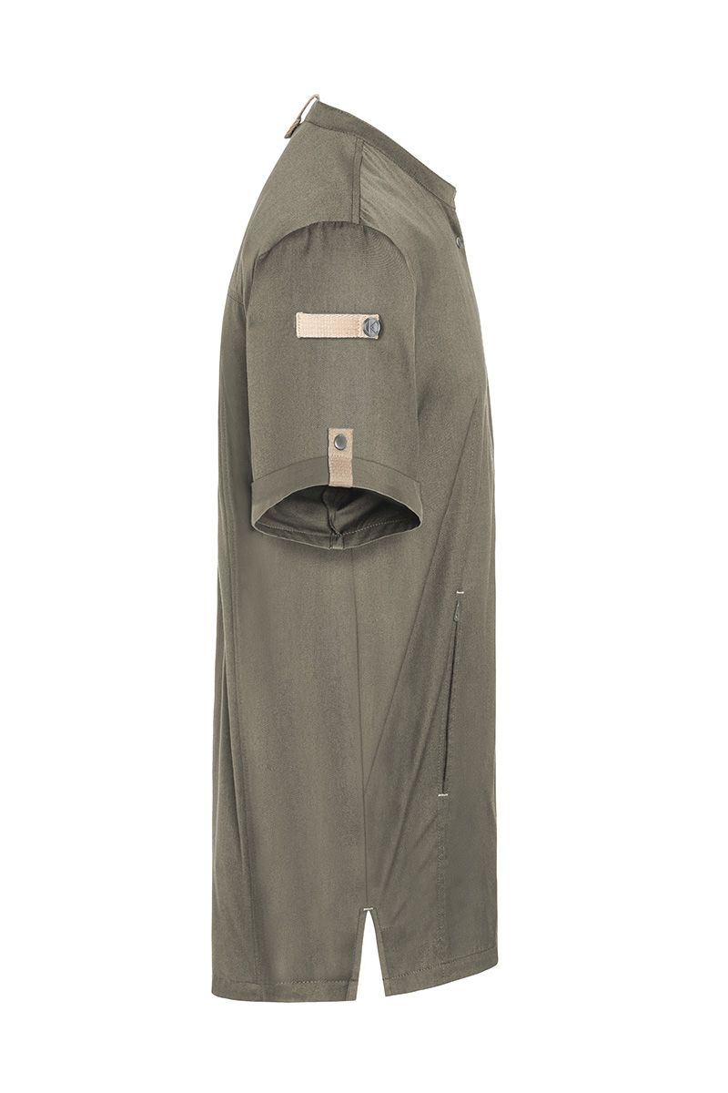 Kurzarm Kochjacke Green-Generation Größe 74 in Salbei von Karlowsky