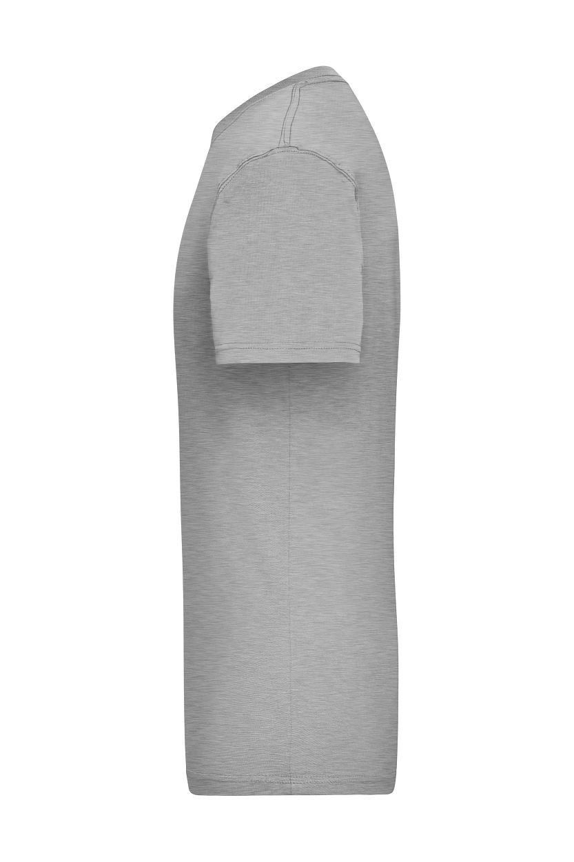 Workwear-T Men "JN800" in Grey-Heather, Größe 6XL - Daiber