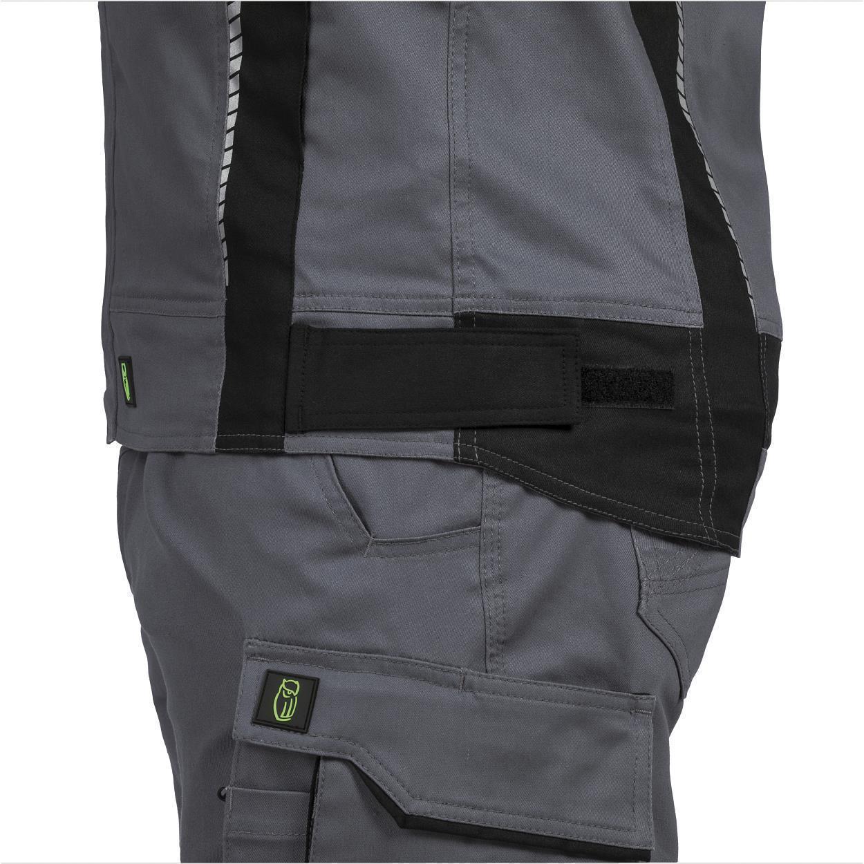 Weste Flex Line Grau/Schwarz FLEXV, Gr. 2XL von Leibwächter