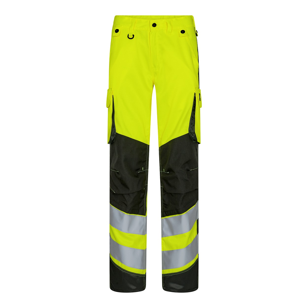 ENGEL Safety Light Damenhose in Gelb/Schwarz, Größe 48