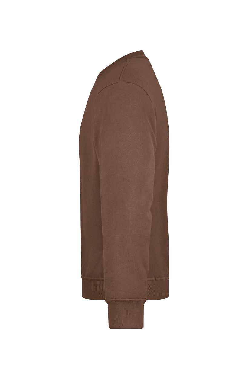 Workwear Sweatshirt "JN840" in Brown, Größe 6XL - Daiber