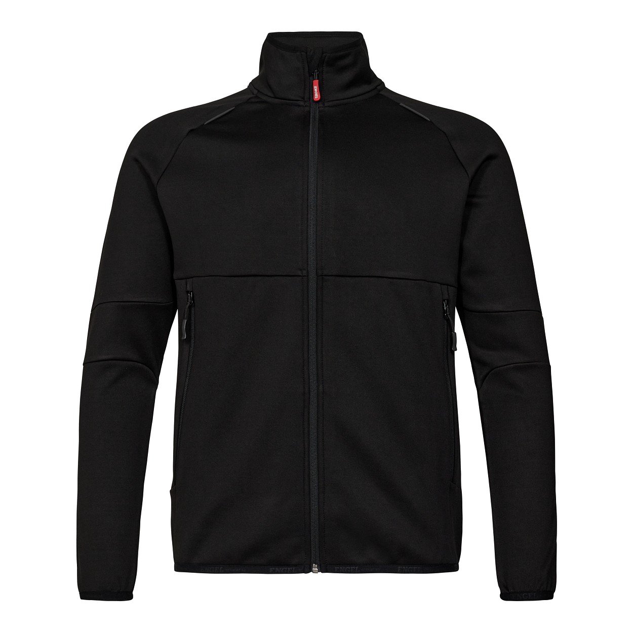 ENGEL Extend Midlayer-Cardigan in Schwarz, Größe XS