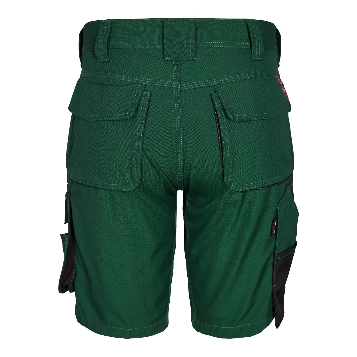 ENGEL Galaxy Arbeitsshorts in Grün/Schwarz, Größe 54