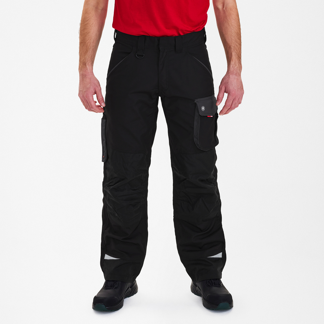 ENGEL Galaxy Arbeitshose in Schwarz/Anthrazit Grau, Größe 106