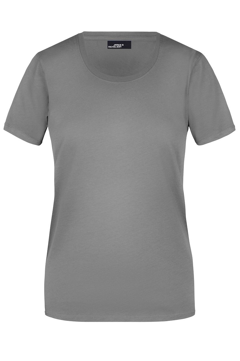Ladies' Basic-T "JN901" in Dark-Grey, Größe 3XL - Daiber