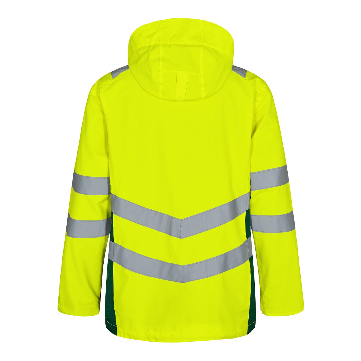ENGEL Safety Shellparka in Gelb/Grün, Größe XS