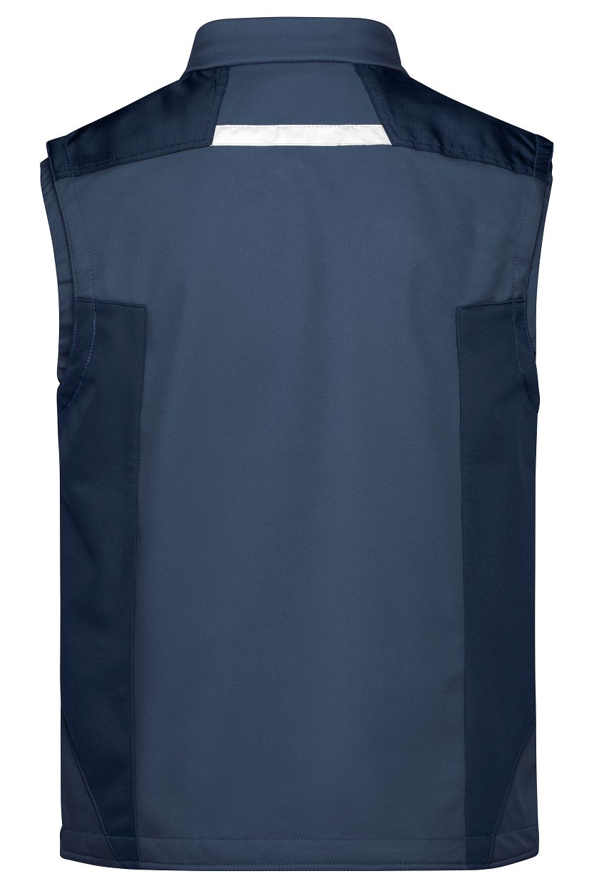 Workwear Softshell Vest - STRONG - "JN845" in Navy/Navy, Größe 6XL - Daiber