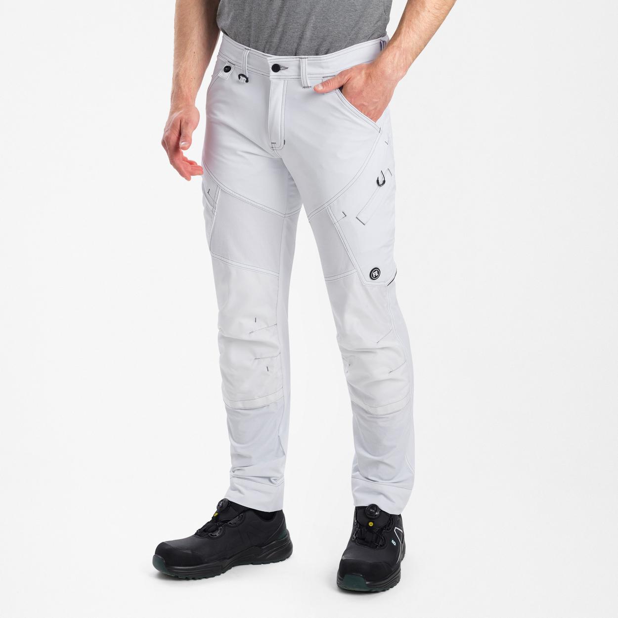 ENGEL X-treme Arbeitshose mit 4-Wege-Stretch in Weiss, Größe 26
