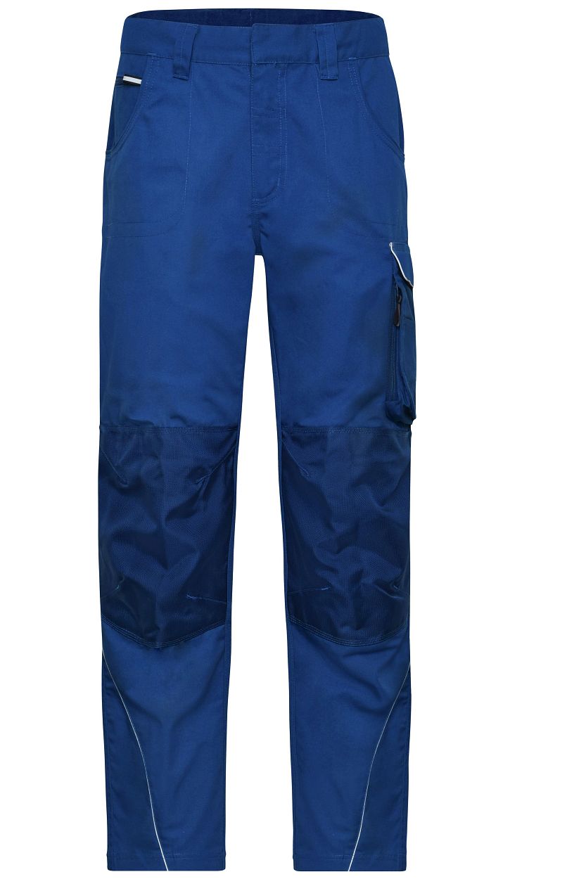 Workwear Pants - SOLID - "JN878" in Dark-Royal, Größe 110 - Daiber