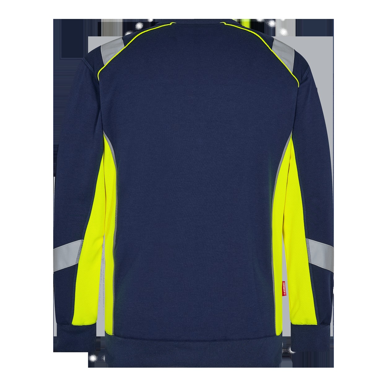 ENGEL Cargo Sweatshirt in Blue Ink/Gelb, Größe XS