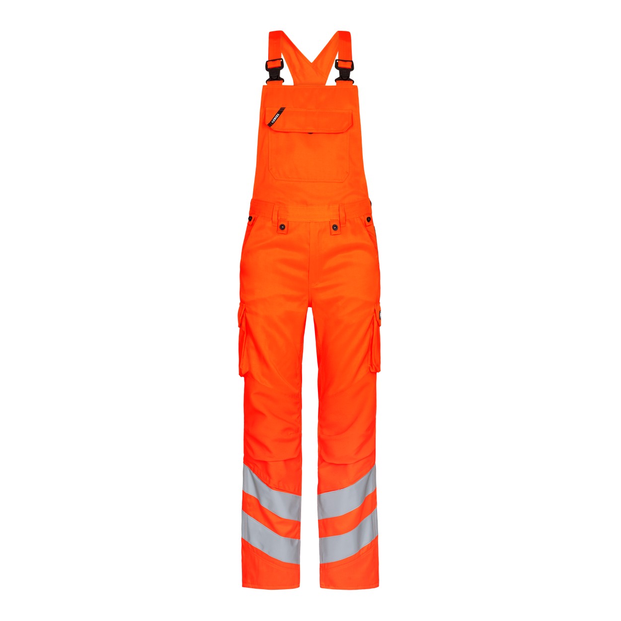 ENGEL Safety Light Latzhose in Hi-vis Orange, Größe 106