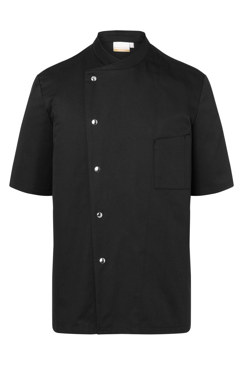 Kochjacke Gustav Größe 74 in Schwarz von Karlowsky