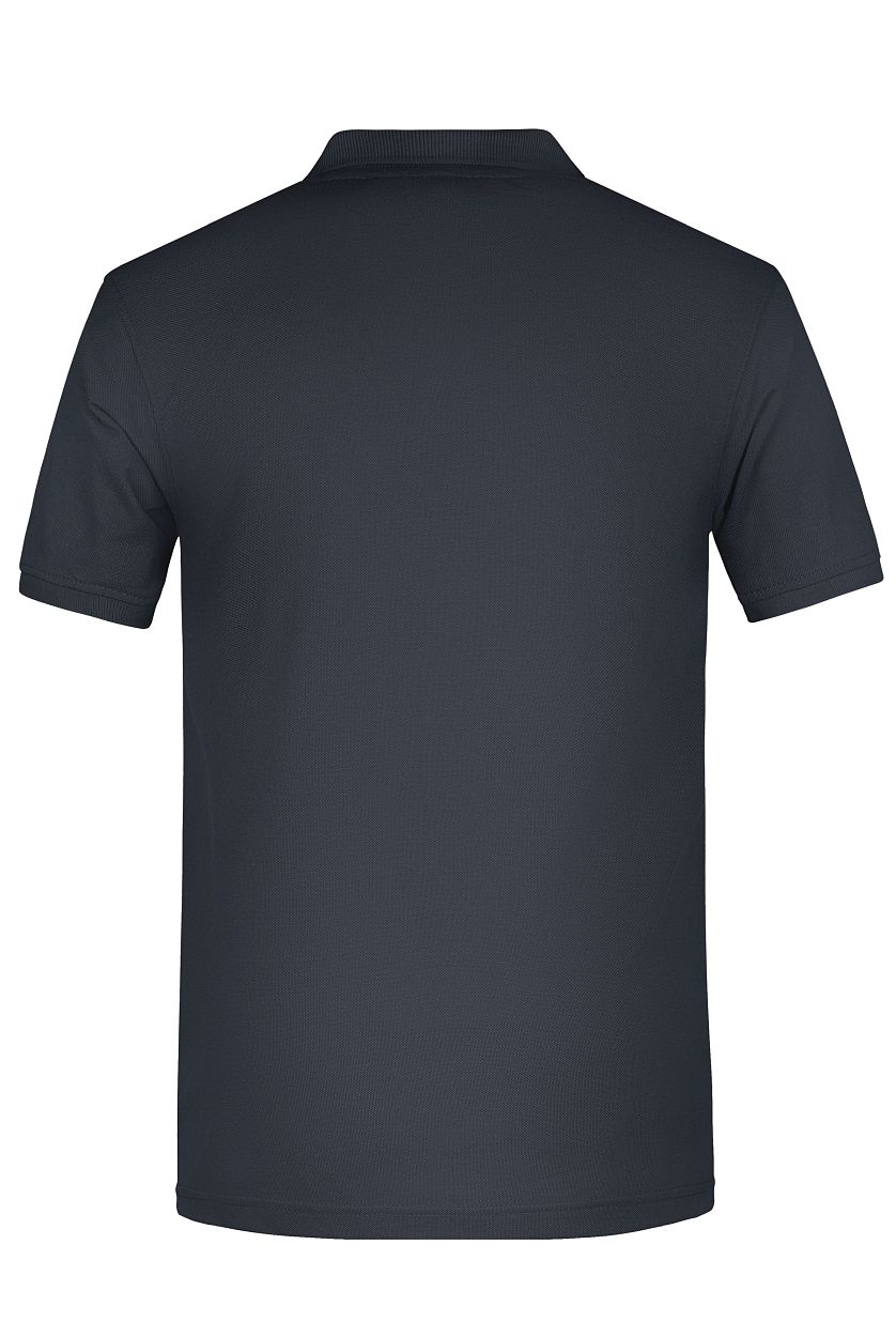 Men's ORGANIC Workwear Polo OCS Blended "JN874" in Carbon, Größe 6XL - Daiber