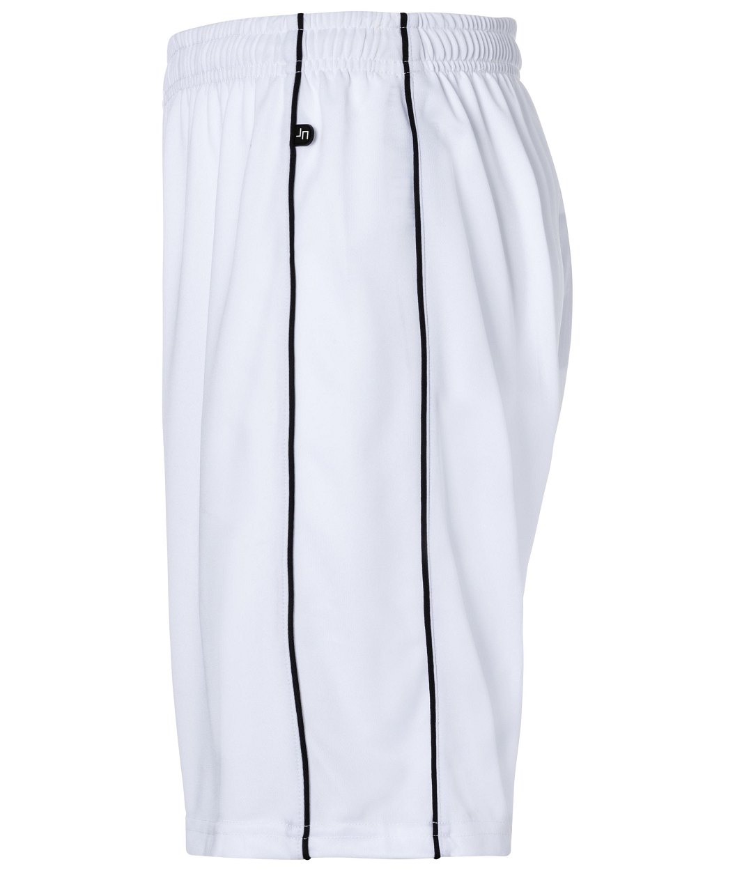Basic Team Shorts "JN387" in White/Black, Größe 2XL - Daiber