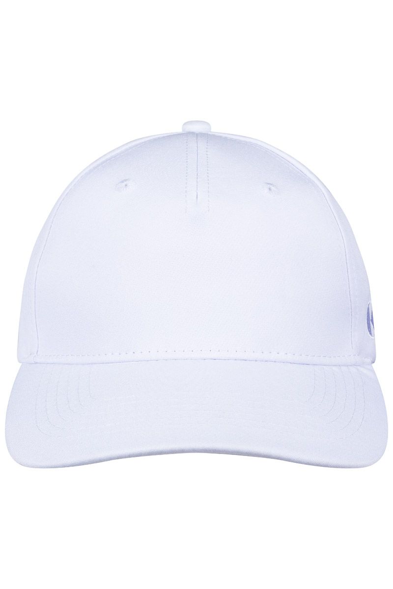 5-Panel Stretch Cap Größe S/M in Weiß von Karlowsky