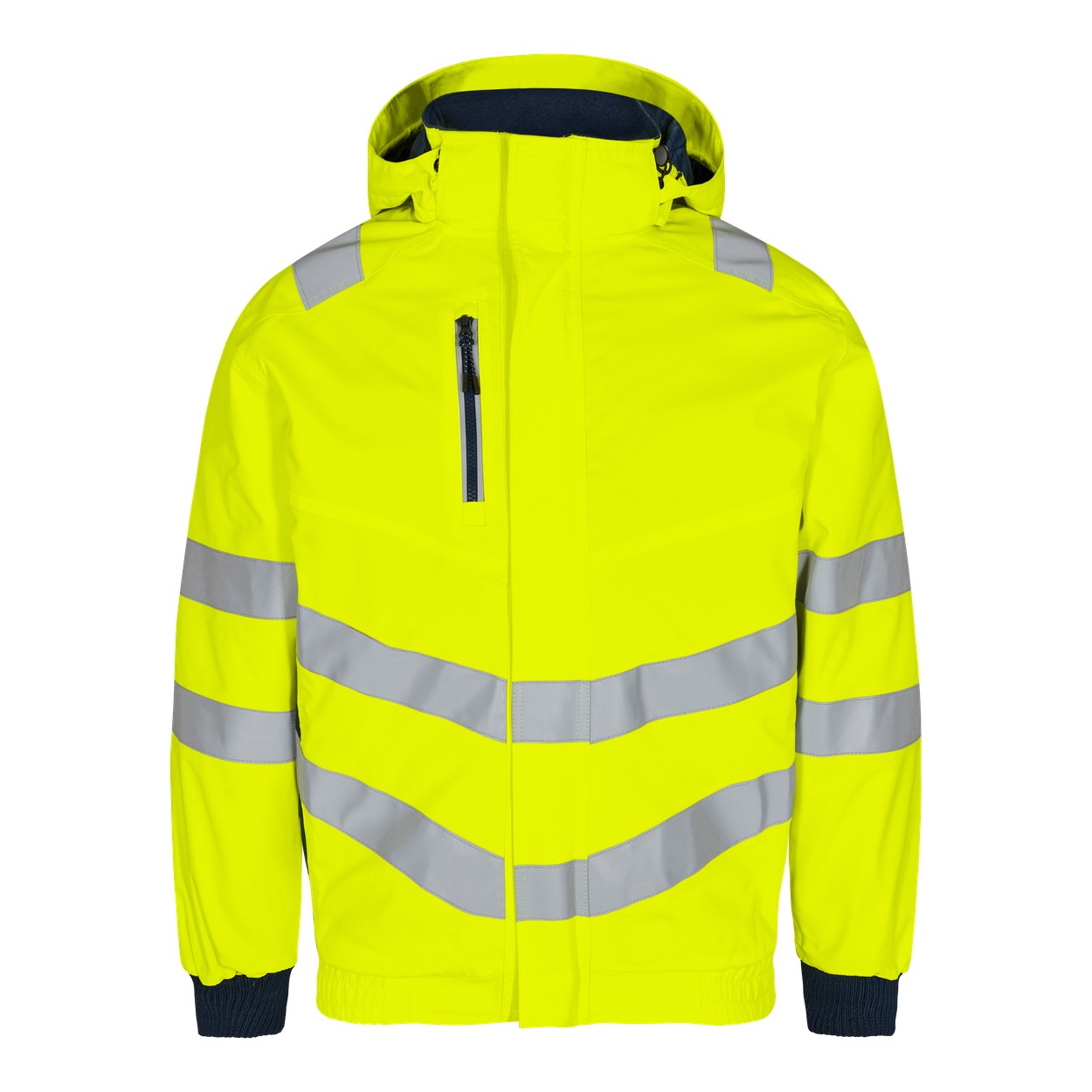 ENGEL Safety Pilotjacke in Gelb/Blue Ink, Größe XS