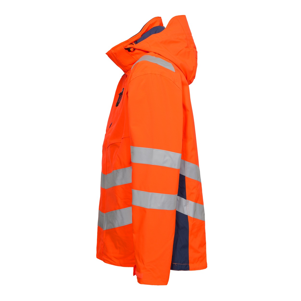 ENGEL Safety Shelljacke in Orange/Blue ink, Größe XS