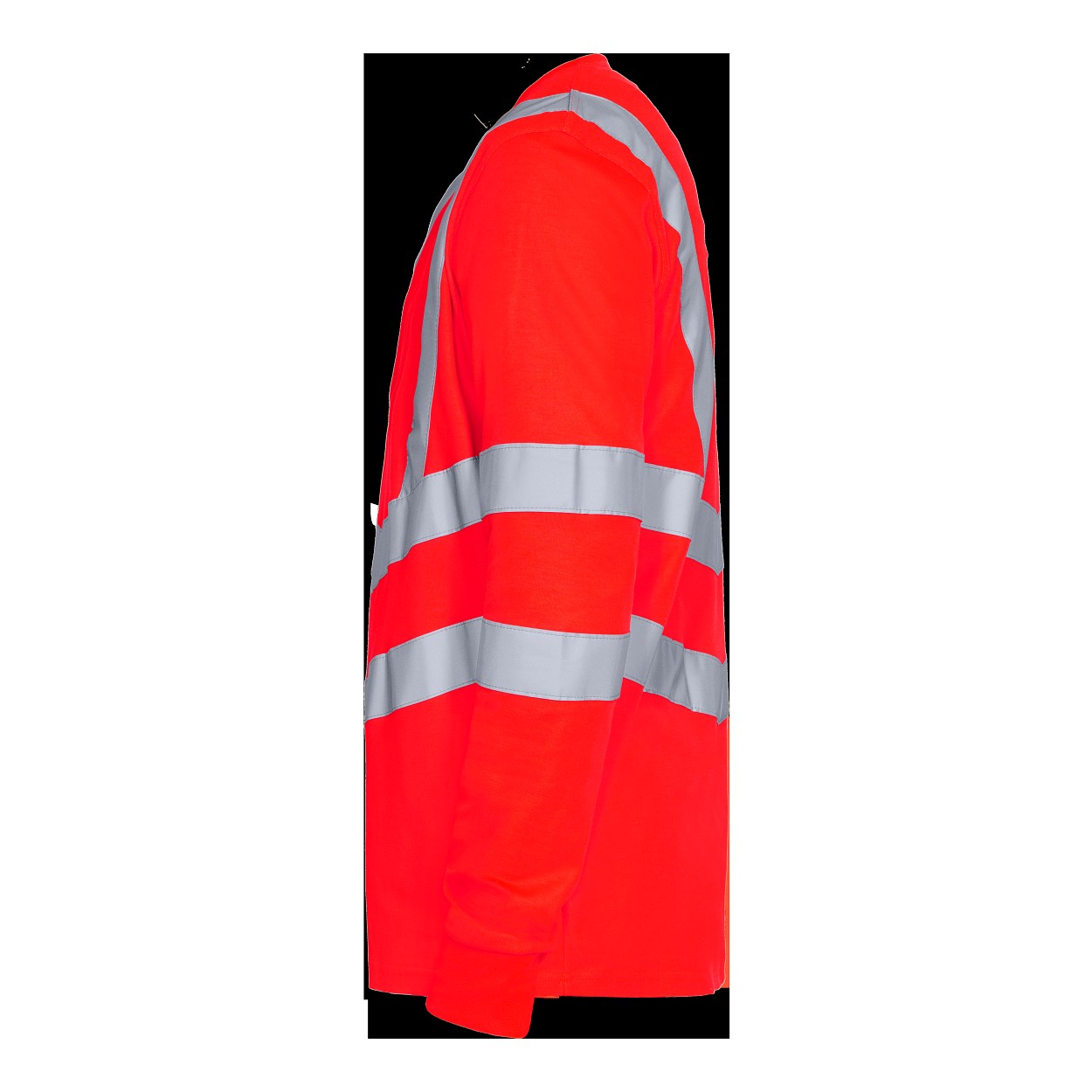 ENGEL Safety Grandad langarm-Shirt in Rot, Größe XS