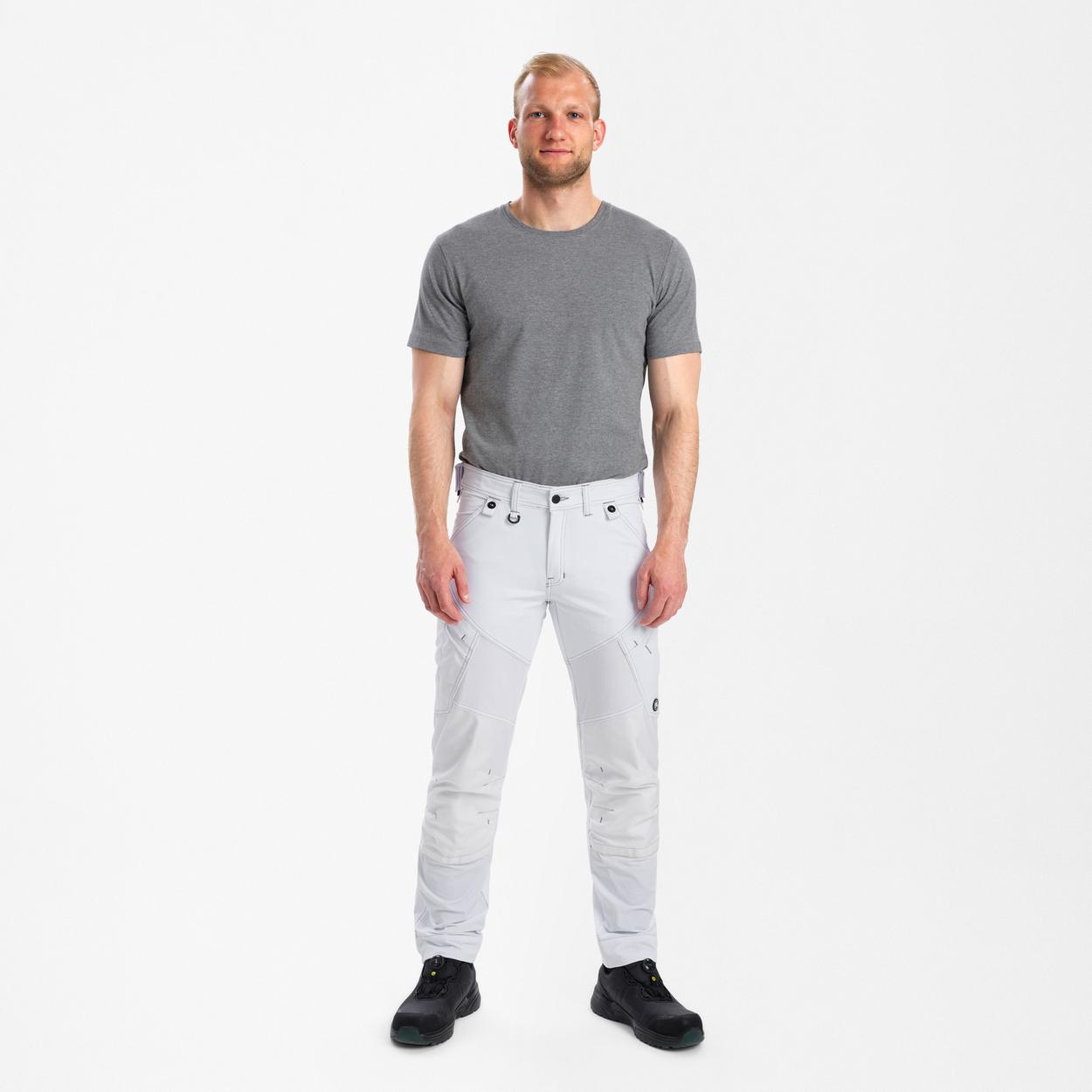 ENGEL X-treme Arbeitshose mit 4-Wege-Stretch in Weiss, Größe 26