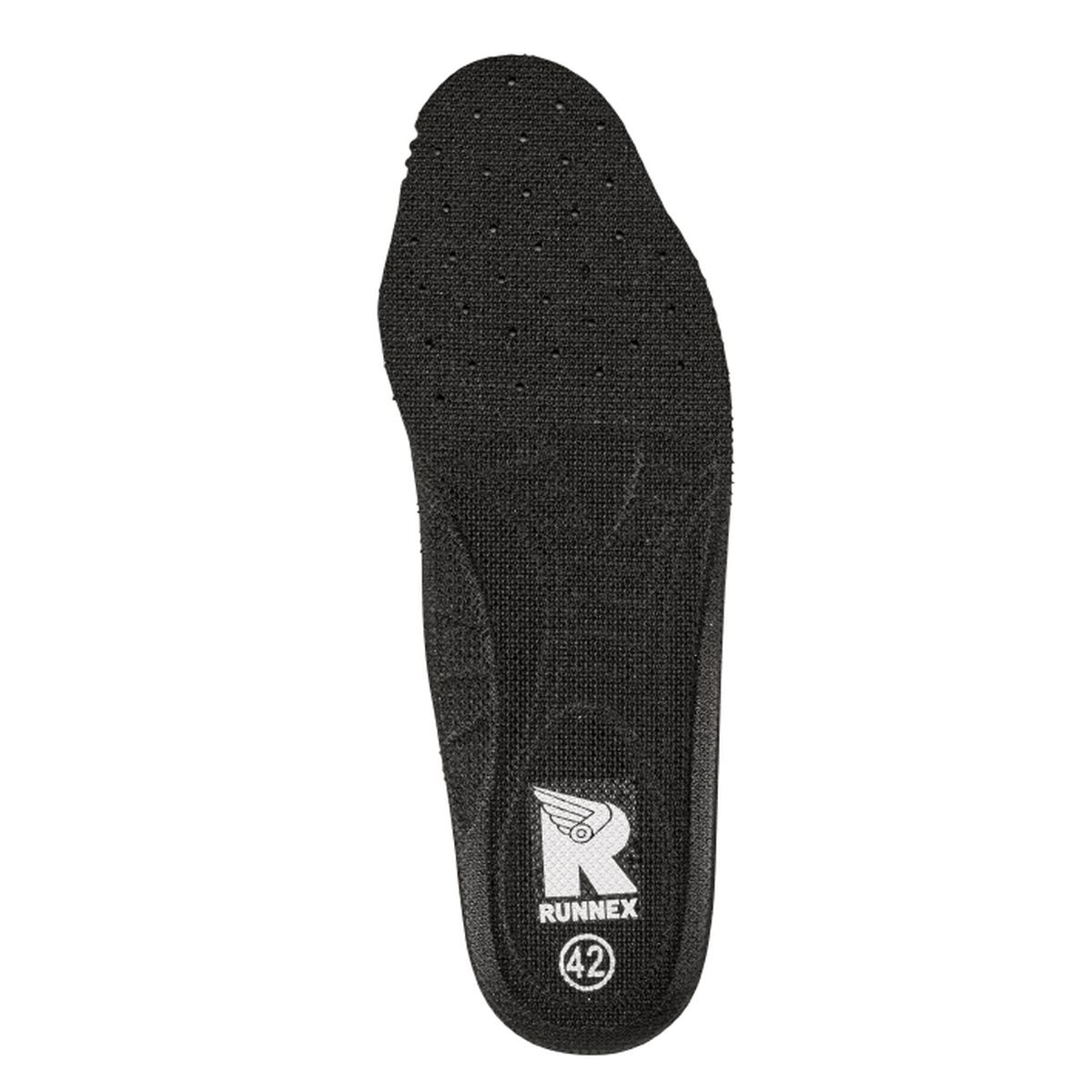 RUNNEX® Einlegesohle in Schwarz, Gr. 48