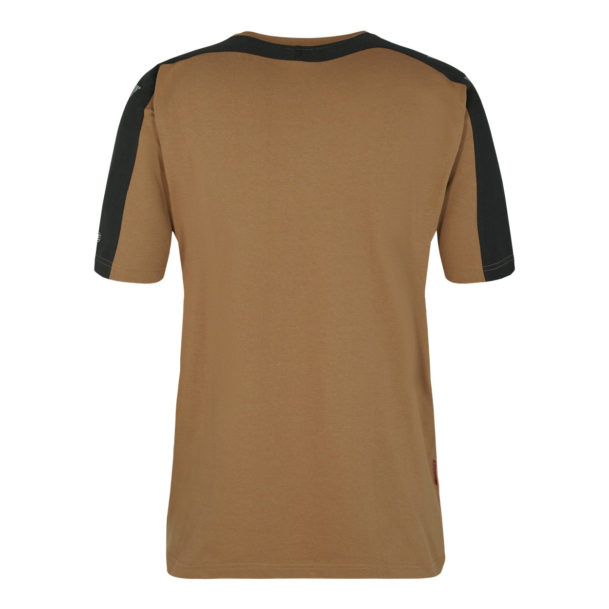 ENGEL Galaxy T-Shirt in Toffee Brown/Anthrazit Grau, Größe 2XL