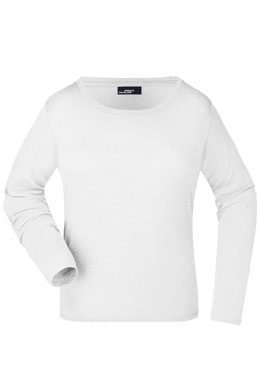 Ladies' Shirt Long-Sleeved Medium "JN903" in White, Größe 3XL - Daiber