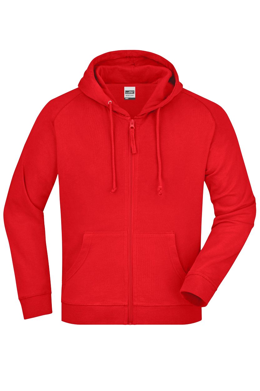 Hooded Jacket "JN059" in Red, Größe 3XL - Daiber