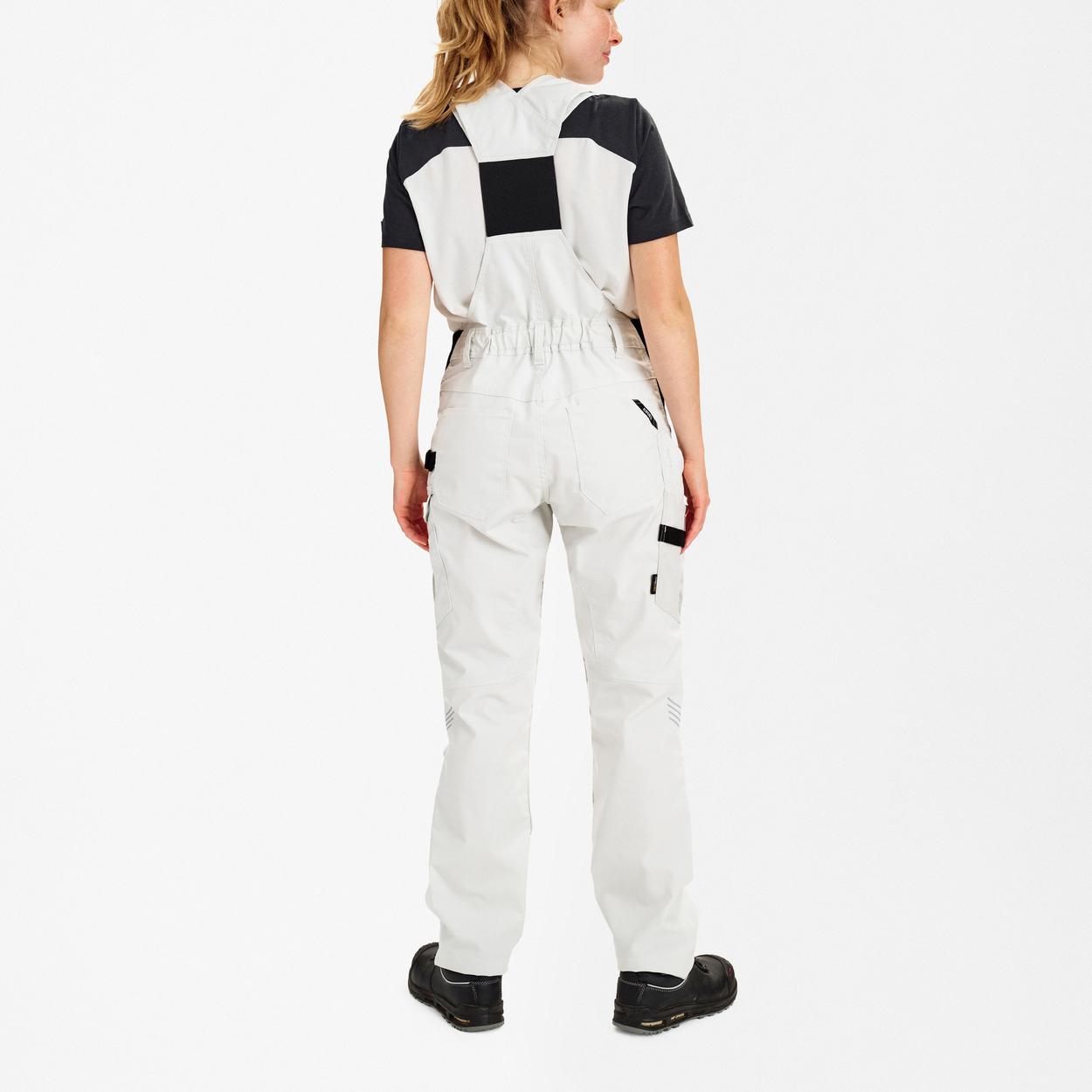 ENGEL Entire Damen Latzhose mit 2-Wege-Stretch in Bone White, Größe 48