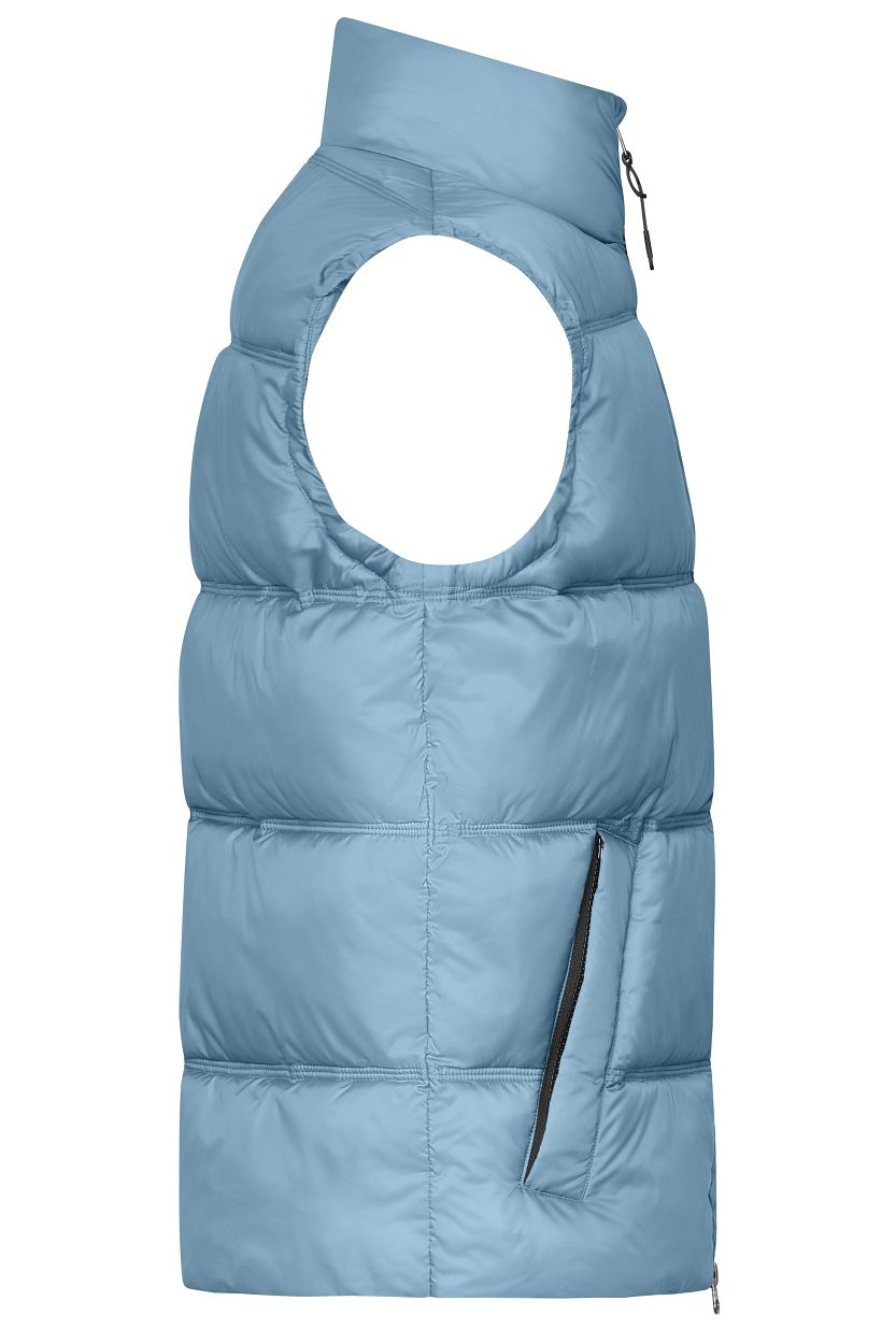 Men's Winter Vest GRS "JN1376" in Milky-Blue, Größe 3XL - Daiber