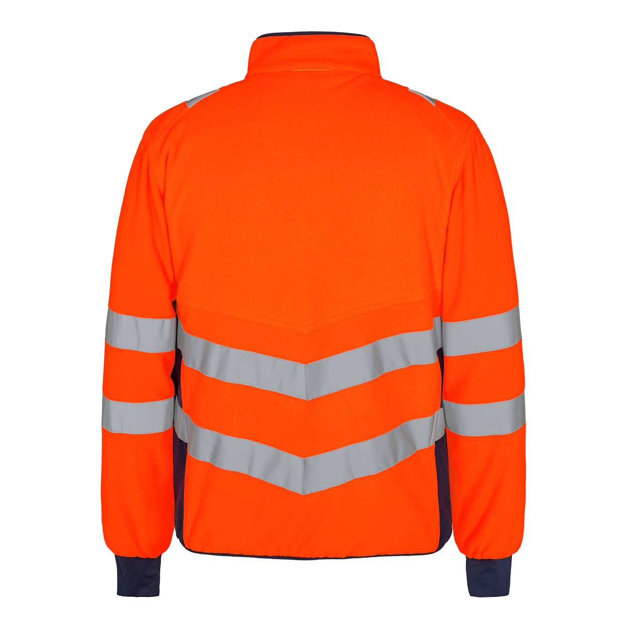 ENGEL Safety Fleecejacke in Orange/Blue ink, Größe XS