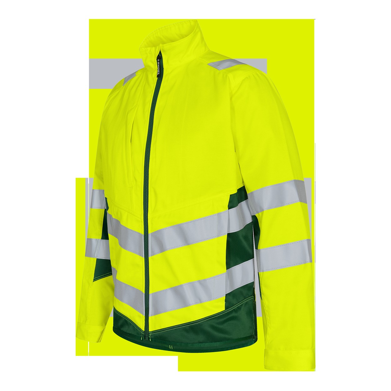 ENGEL Safety Light Arbeitsjacke in Gelb/Grün, Größe XS