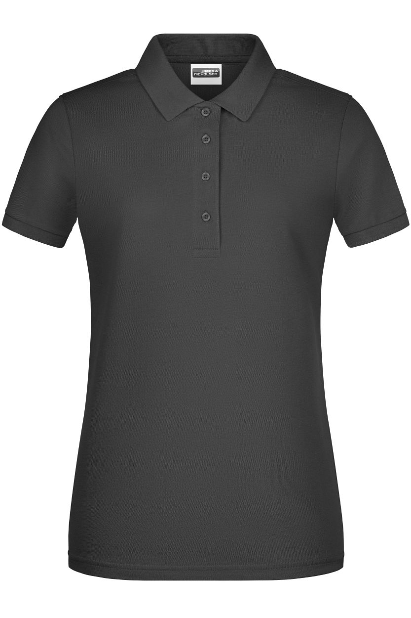 Ladies' Basic Polo OCS Standard "8009" in Black, Größe 2XL - Daiber