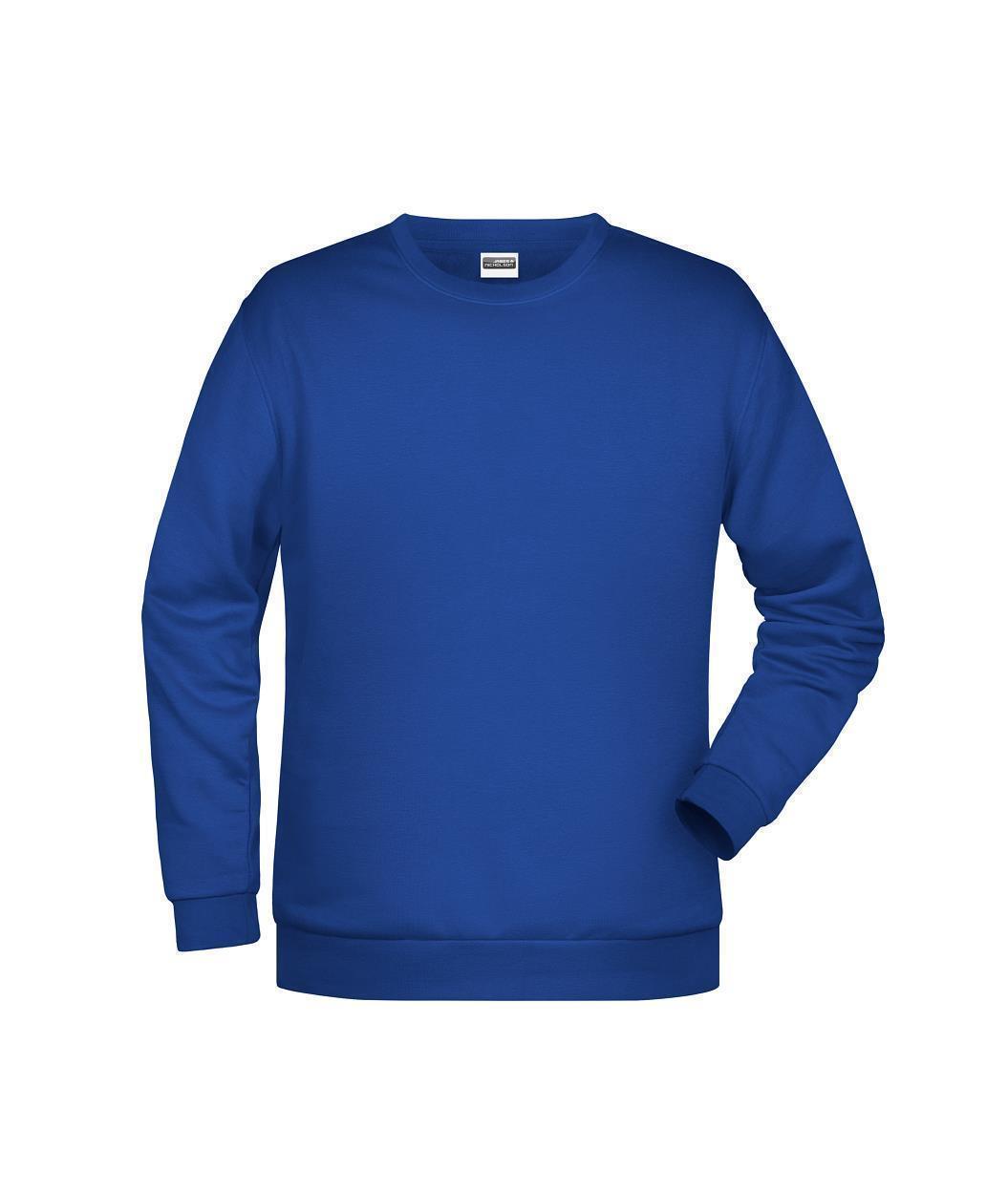 Men's Promo Sweat "JN794" in Dark-Royal, Größe 5XL - Daiber