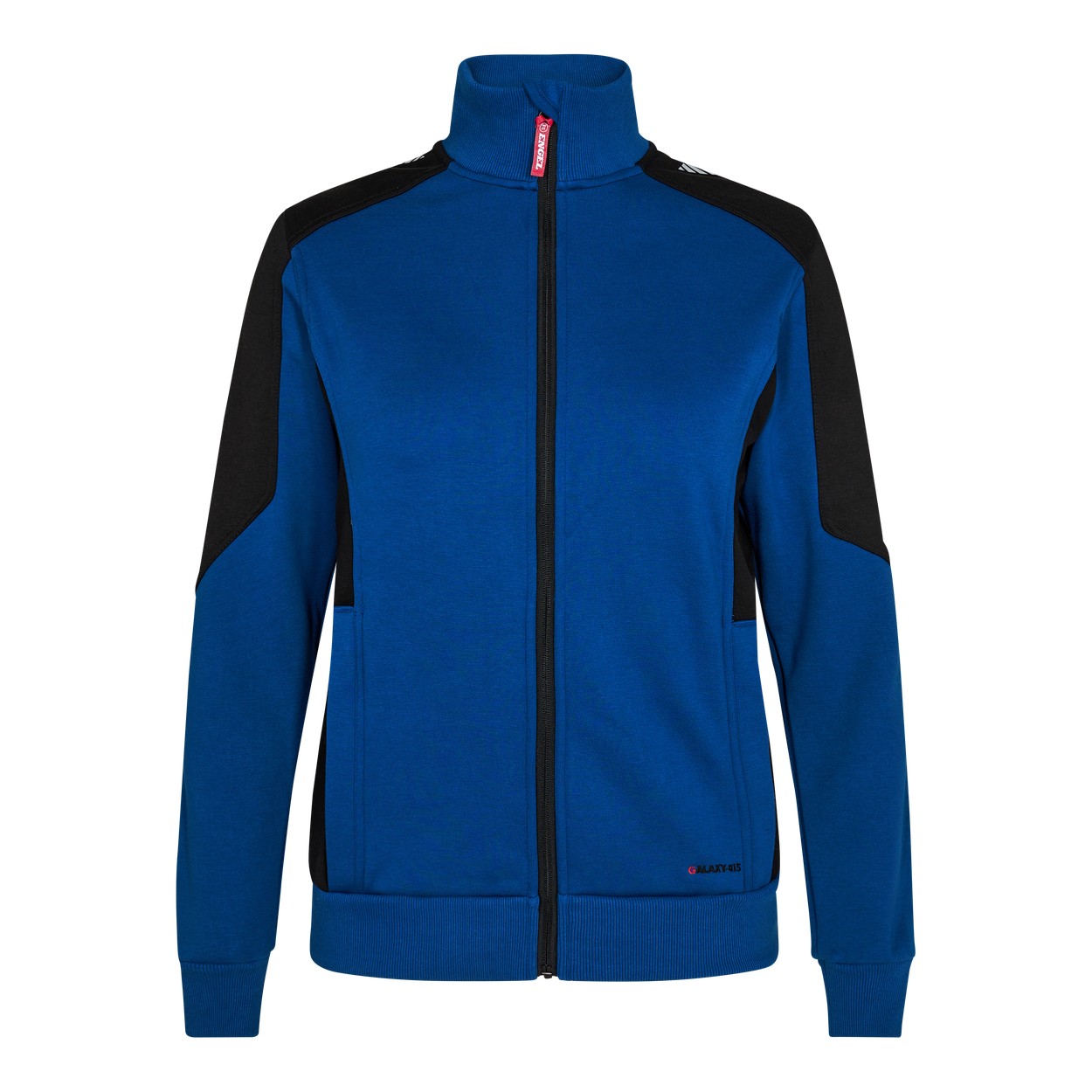 ENGEL Galaxy Damen Sweatcardigan in Surfer Blue/Schwarz, Größe XS