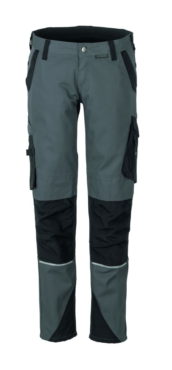 Damen Bundhose Norit in Schiefer / Schwarz, Gr. 54 von PLANAM