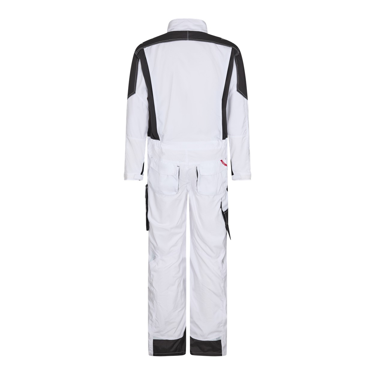 ENGEL Galaxy Overall in Weiss/Anthrazit Grau, Größe XS