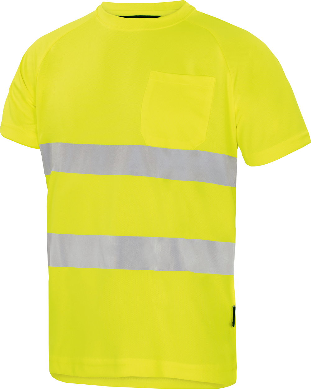 Warnschutz T-shirt leuchtgelb in Gr. M von Vizwell