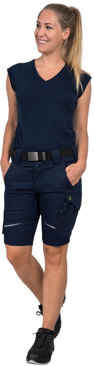 Damen Shorts Flex Line Marine/Schwarz FLXDK, Gr. 52 von Leibwächter