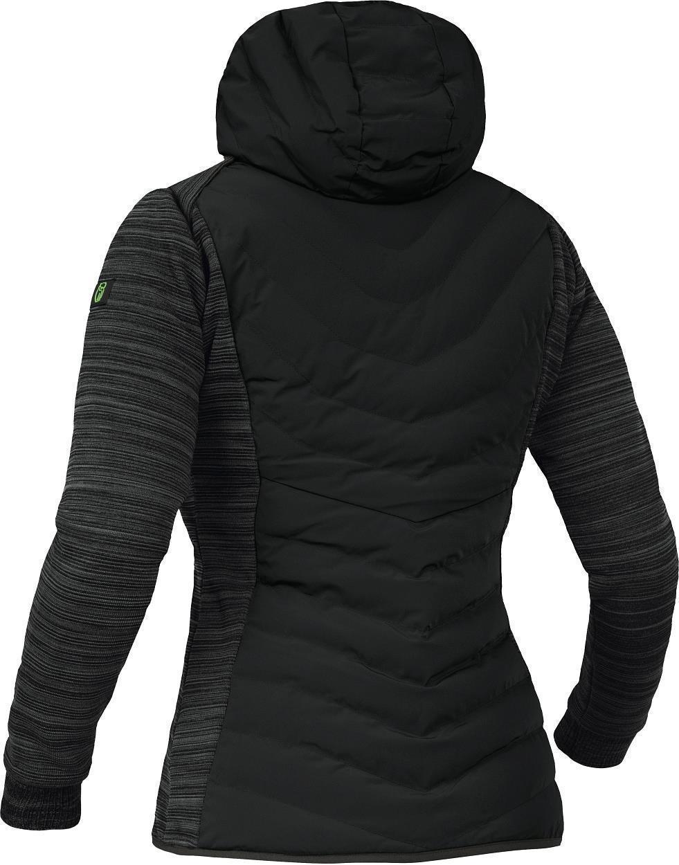 Damen-Hybridjacke CADHYJ05 Casual Line in Schwarz, Gr. 52 von Leibwächter